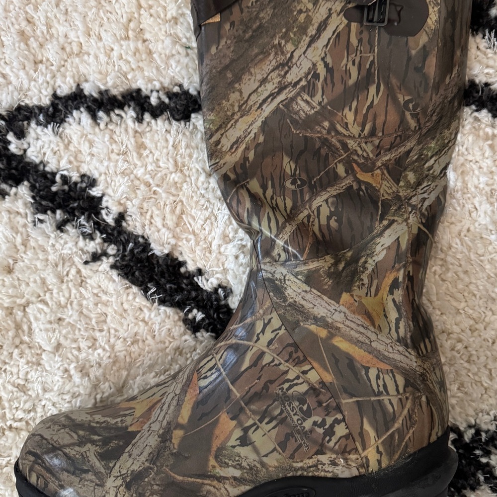 Men’s LaCrosse Burly 800 ATS Mossy Oak Shadowbranch Boots Size 14 - Picture 8 of 10